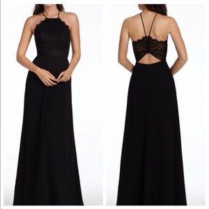 Hayley Paige Occasions | Black Bridesmaid Dress